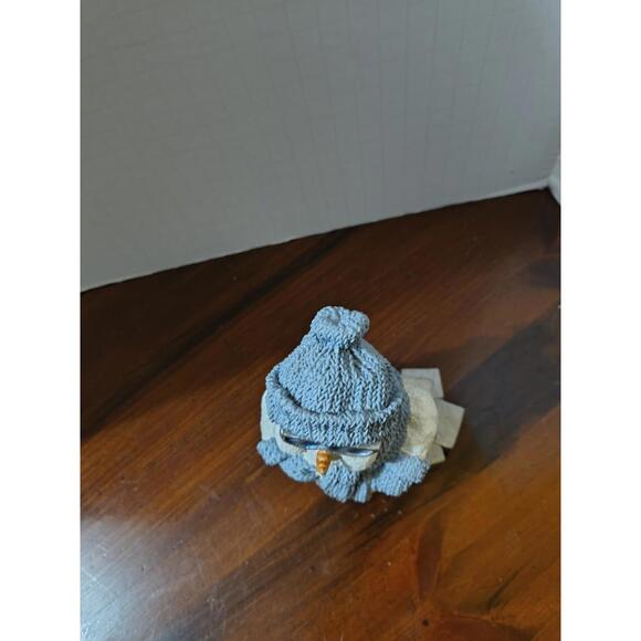 Snow Buddies Cousin Slick 5" Snowman Figurine 2000 Department 13 Vintage - Picture 7 of 9